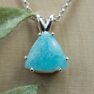 Hemimorphite Pendant; Genuine Untreated Brazil Hemimorphite; 3.830cts