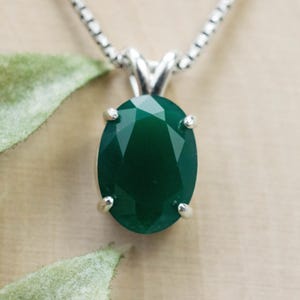 Chrome Chalcedony Pendant; Natural Untreated Zimbabwe Chalcedony; 3.575cts