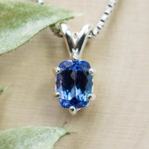 Tansanit Anhänger; Natürlicher Tansania Tansanit; 1.845cts