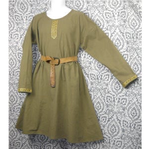 Sz Lg Medieval Cotton Norman, Saxon, or Viking Tunic SCA, LARP