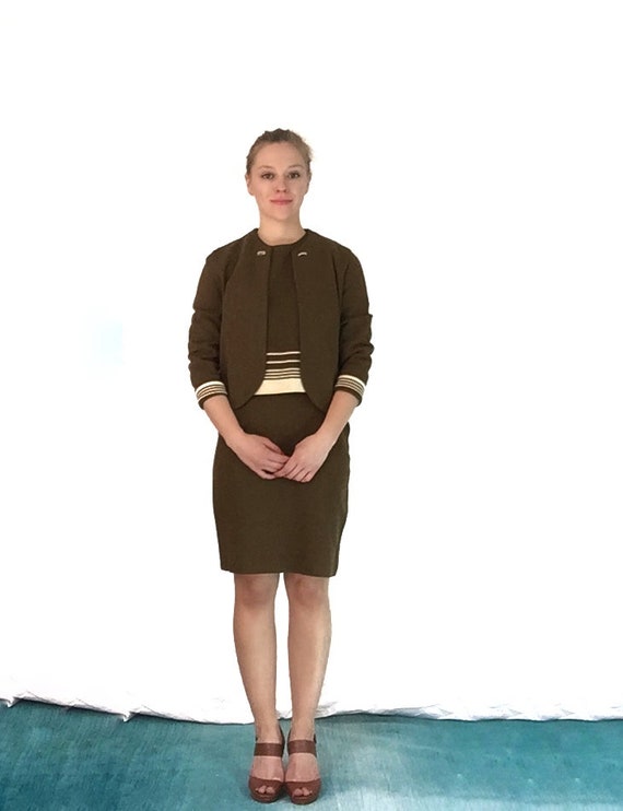 1960s Three Piece Knit Suit
