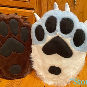 Stompy Feetpaw Pattern (Digital PDF/Tutorial, A4/ANSI Letter) image 6
