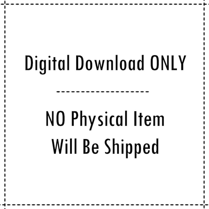 Puede incluir: Descarga digital SOLO - NO se enviar&aacute; ning&uacute;n art&iacute;culo f&iacute;sico