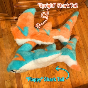 Floppy Shark Fish Tail Pattern Digital PDF/Tutorial, A4/ANSI Letter image 6