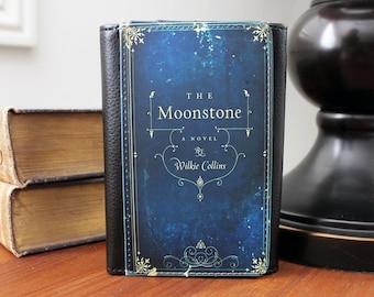 The Moontstone Book Cover Bifold Faux Leather Wallet