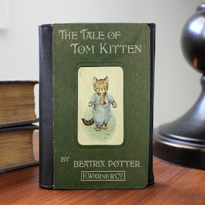 Tale of Tom Kätzchen Buch Cover Gefaltete Brieftasche Kupplung