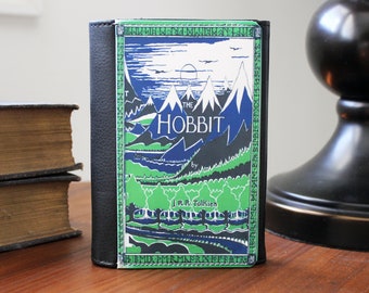 The HOBBIT Book Cover Bifold Faux Leather Wallet Clutch