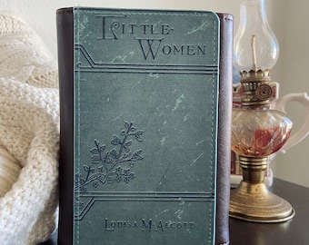 Portefeuille à deux volets avec couverture de livre Little Women