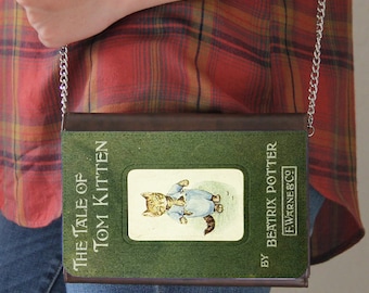 Couverture de livre L'histoire de Tom Kitten, sac à main en similicuir