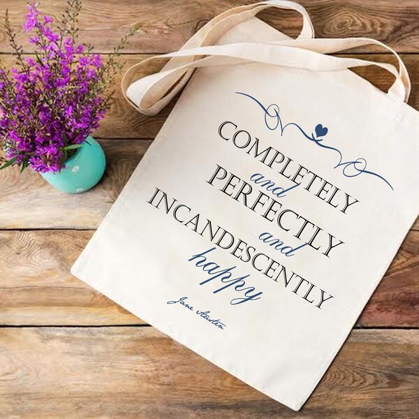 Completely Perfectly Happy Reusable Tote