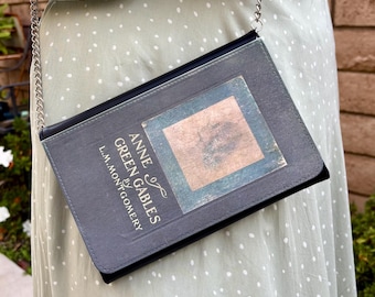 Anne of Green Gables Book Cover Faux Leather Purse Handbag