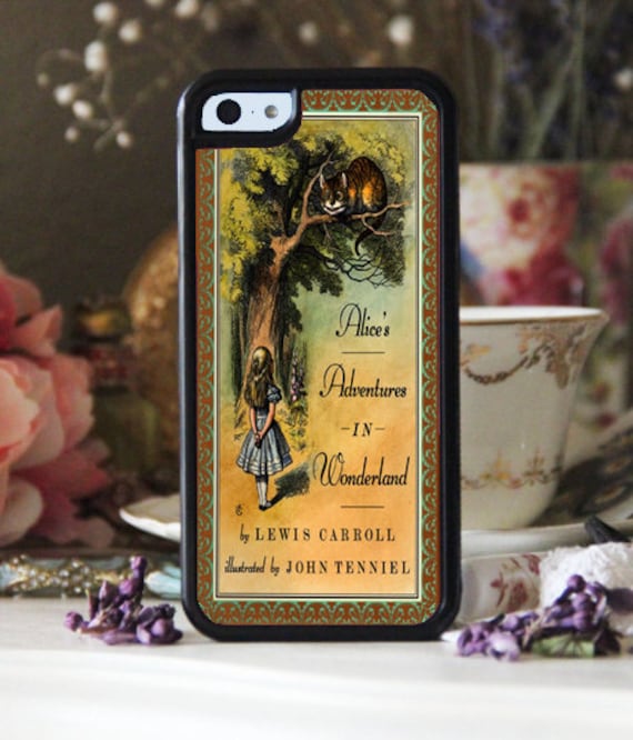 Alice in Wonderland Book Cover Phone Case Samsung iPhone