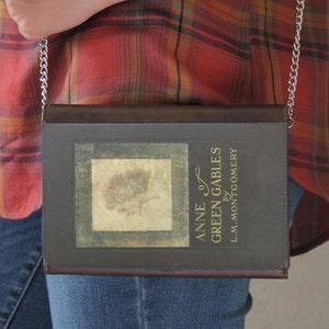 Anne of Green Gables Book Cover Faux Leather Purse Handbag