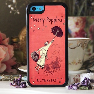Mary Poppins Book Cover Phone Case Samsung iPhone