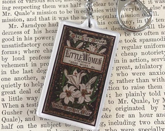 Little Women Book Cover Keychain Great Gift!!!