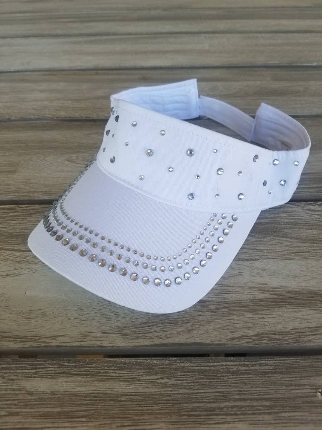 Ladies golf visors with bling 2025