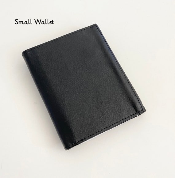Women's PU Leather Bifold Wallet With Bow Tie - Small Wallet With Zipper Pocket & Card Slots