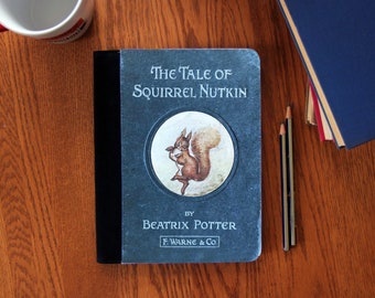 Couverture du livre L'histoire de l'écureuil Nutkin Carnet de notes