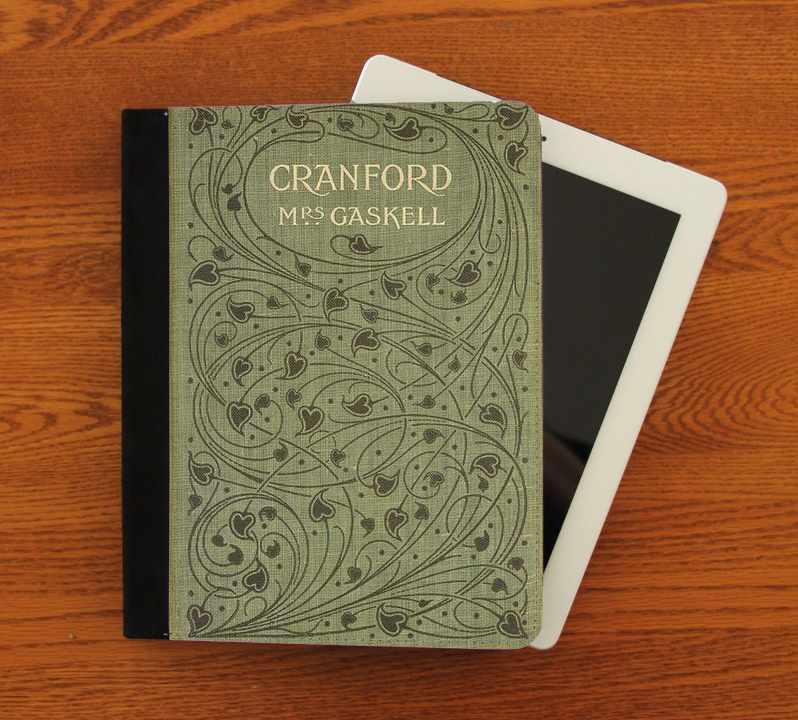 Cranford Book Cover Ipad 234 Ipad Mini Leather Canvas and Etsy