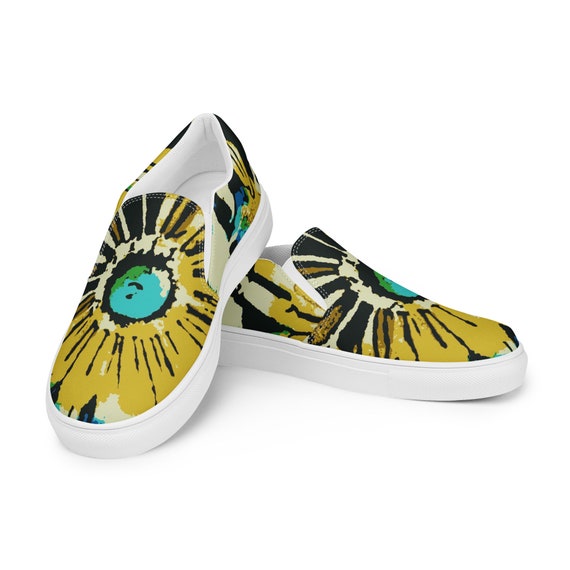 Sunflower Women’s slip-on canvas shoes