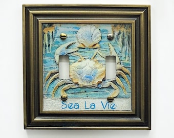 Sea la Vie - Double Toggle Light Switch Cover