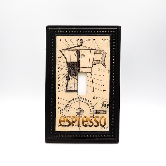 Single Light Switch Plate Cover Cafe Espresso Single Light Switch Plate Cover Cafe Espresso