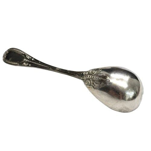 William Gale & shops Son Sterling Silver Berry Spoon Italian 1860 Monogram CR53