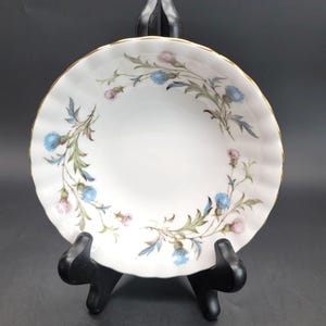 Royal Albert Small Bowls Brigadoon Thistles Set Fruit Dessert Bone China RB206
