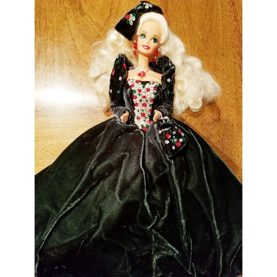 Holiday barbie 2025 green dress