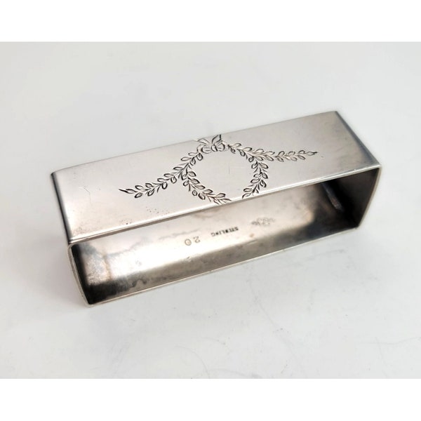 Silver Napkin Rings Etsy