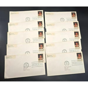 1968 First Day Of Issue Chief Joseph Stamped Envelopes Washington DC Set LI3017