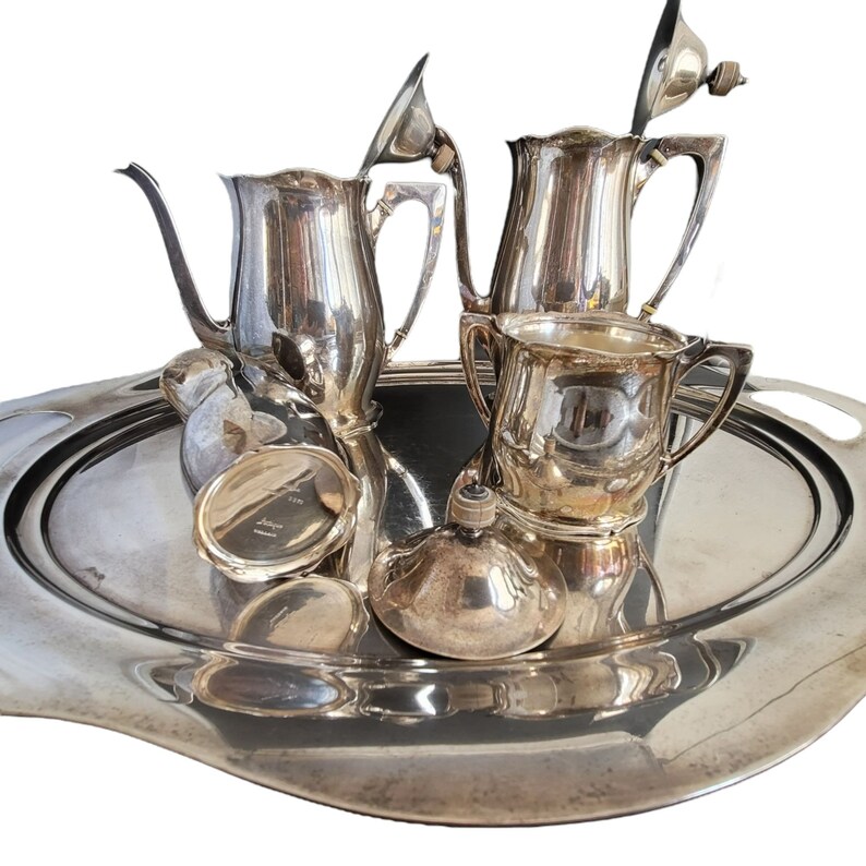 Antique Wallace Sterling Silver Tea Coffee Service 3370 and Etsy