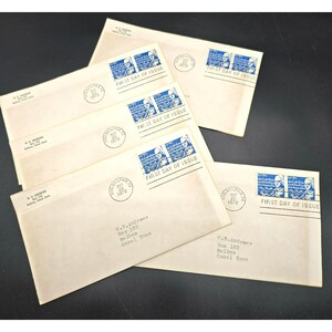 1972 First Day Of Issue Stamps Envelopes With George Washington 7 Cent LI3016