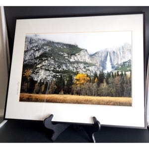 Yosemite Waterfall Photograph Giclée by Rocque Stephen Ern 2004 16x20" JY6