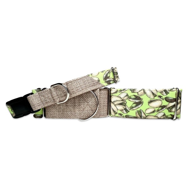 Your My Favorite Nut CANVAS Dog Collar (Martingale, Buckle or Tag)