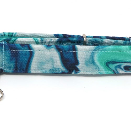 Mermaids Dream CANVAS Pet Collar martingale Buckle or Tag Etsy