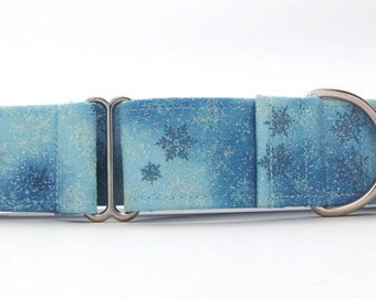 Morning Frost Pet Collar (Martingale, Buckle, or Tag)