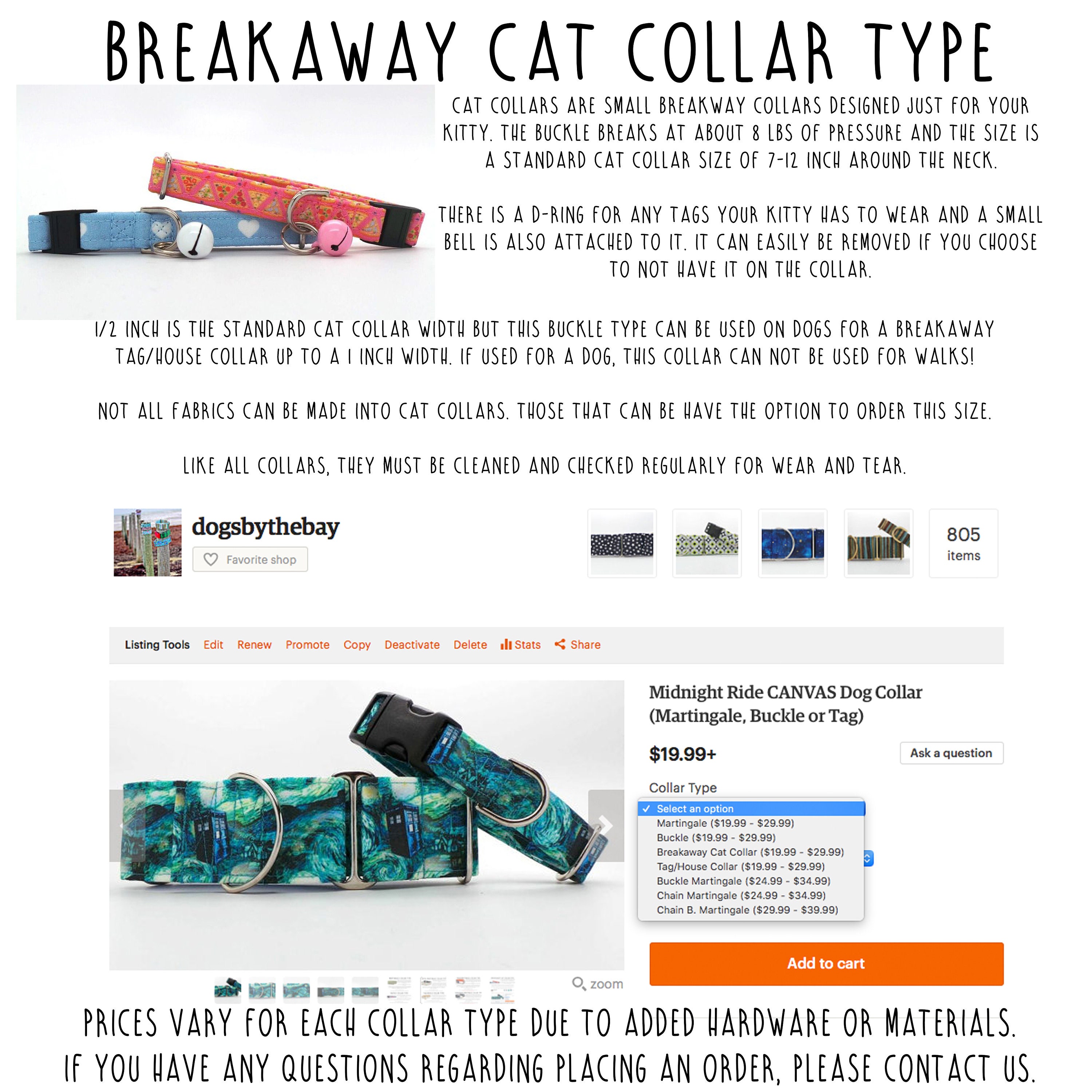Martingale breakaway shop collar
