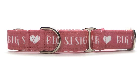 Dusty rose dog collar cheap
