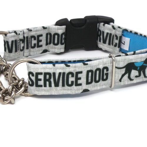 Service Dog Collar and ID Tag Etsy