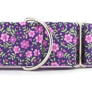 Purple Reign CANVAS Pet Collar (Martingale, Buckle, or Tag)