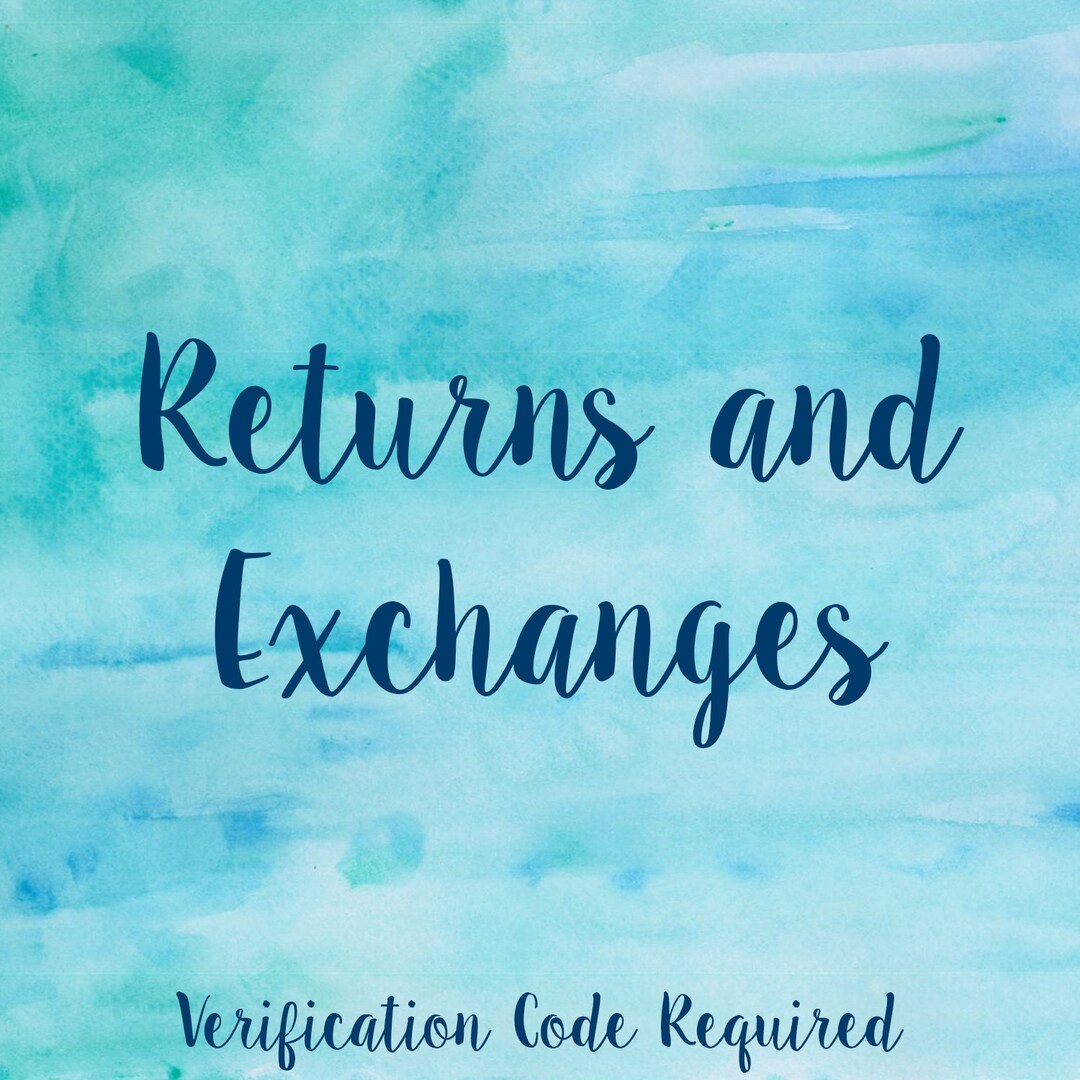 Return or Exchange Fee (one per Item) - Etsy