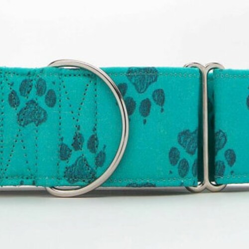 Stuck on You CANVAS Pet Collar martingale Buckle or Tag Etsy