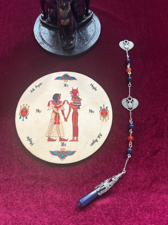 Pendulum Divination Board Scarab Pendulum Divination Board Scarab