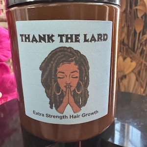 Thank The Lard |  Natural Hair Care | Hair Growth Serum