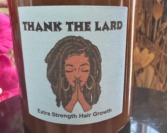 Gracias a la manteca de cerdo / Cuidado natural del cabello / Suero para el crecimiento del cabello