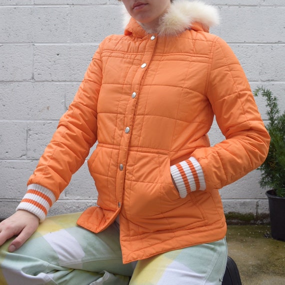 Courreges Orange Puffer
