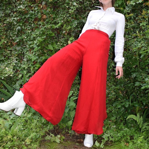 St John Silk Palazzo Pant