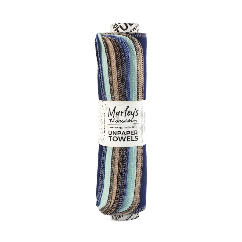 UNpaper® Towels: Specialty Color Mixes - 12 or 24 Count - Reusable Paper Towels Arctic