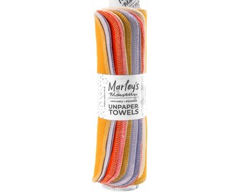 UNpaper® Towels: Specialty Color Mixes - Sunrise Mix - 12 or 24 Count